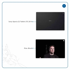 برچسب پوششی ماهوت مدل Elon Musk مناسب برای تبلت سونی Xperia Z2 Tablet LTE 2014