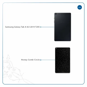 برچسب پوششی ماهوت مدل Honey-Comb-Circle مناسب برای تبلت سامسونگ Galaxy Tab A 8.0 2019 T295