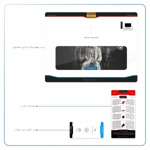 برچسب پوششی ماهوت مدل Ferdowsi-Logo مناسب برای تبلت سامسونگ Galaxy Tab S4 10.5 2018 T830