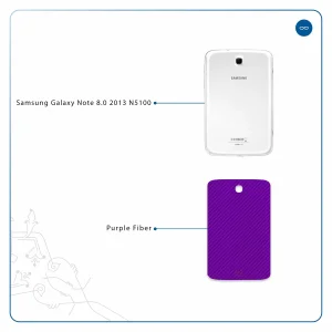برچسب پوششی ماهوت مدل Purple-Fiber مناسب برای تبلت سامسونگ Galaxy Note 8.0 2013 N5100