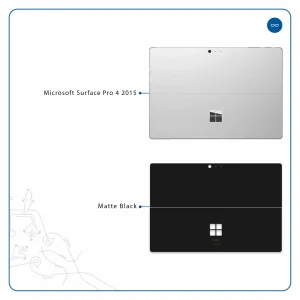 برچسب پوششی ماهوت مدل Matte-Black مناسب برای تبلت مایکروسافت Surface Pro 4 2015