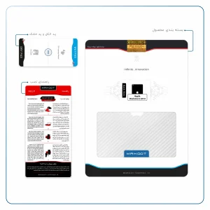 برچسب پوششی ماهوت مدل Ceramic-Fiber مناسب برای تبلت اپل iPad mini 2 2013 A1490
