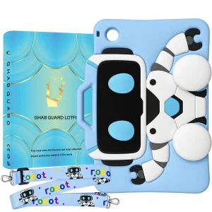کاور قاب گارد لطفی مدل TABROBOT مناسب برای تبلت سامسونگ Galaxy Tab A11 به همراه بند آویز