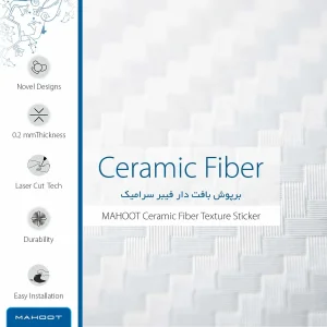 برچسب پوششی ماهوت مدل Ceramic-Fiber مناسب برای تبلت اپل iPad mini 2 2013 A1489