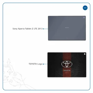 برچسب پوششی ماهوت مدل TOYOTA-Logo مناسب برای تبلت سونی Xperia Tablet Z LTE 2013