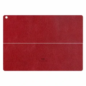 برچسب پوششی ماهوت مدل Red-Leather مناسب برای تبلت ایسوس Transformer 3 Pro 2016