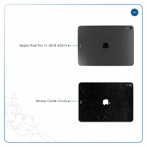برچسب پوششی ماهوت مدل Honey-Comb-Circle مناسب برای تبلت اپل iPad Pro 11 2018 A2013