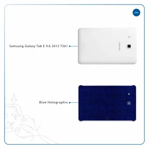 برچسب پوششی ماهوت مدل Blue-Holographic مناسب برای تبلت سامسونگ Galaxy Tab E 9.6 2015 T561