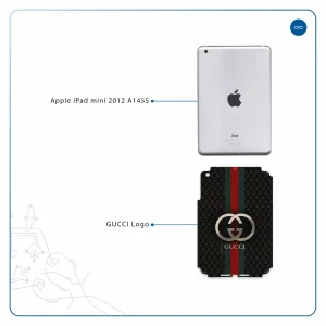 برچسب پوششی ماهوت مدل GUCCI-Logo مناسب برای تبلت اپل iPad mini 2012 A1455