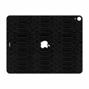 برچسب پوششی ماهوت مدل Black-Snake-Leather مناسب برای تبلت اپل iPad Pro 12.9 (GEN 3) 2018 A1876