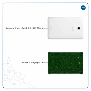برچسب پوششی ماهوت مدل Green-Holographic مناسب برای تبلت سامسونگ Galaxy Tab E 9.6 2015 T560