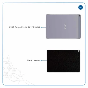برچسب پوششی ماهوت مدل Black-Leather مناسب برای تبلت ایسوس Zenpad 3S 10 2017 Z500KL