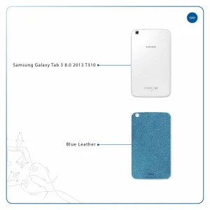برچسب پوششی ماهوت مدل Blue-Leather مناسب برای تبلت سامسونگ Galaxy Tab 3 8.0 2013 T310