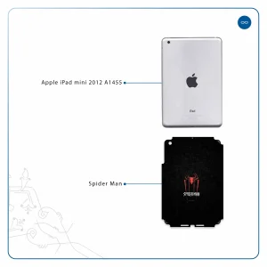 برچسب پوششی ماهوت مدل Spider-Man مناسب برای تبلت اپل iPad mini 2012 A1455