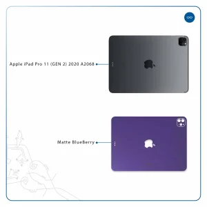 برچسب پوششی ماهوت مدل Matte-BlueBerry مناسب برای تبلت اپل iPad Pro 11 (GEN 2) 2020 A2068