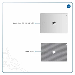 برچسب پوششی ماهوت مدل Steel-Fiber مناسب برای تبلت اپل iPad Air 2013 A1475