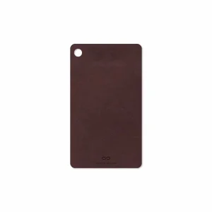 برچسب پوششی ماهوت مدل Matte-Dark-Brown-Leather مناسب برای تبلت لنوو Tab M7 2019