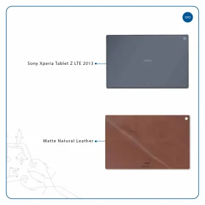 برچسب پوششی ماهوت مدل Matte_Natural_Leather مناسب برای تبلت سونی Xperia Tablet Z LTE 2013