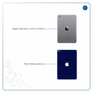 برچسب پوششی ماهوت مدل Blue-Holographic مناسب برای تبلت اپل iPad mini 2 2013 A1490