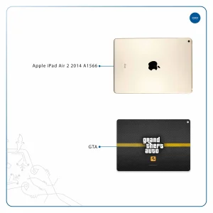 برچسب پوششی ماهوت مدل Gta-Game مناسب برای تبلت اپل iPad Air 2 2014 A1566