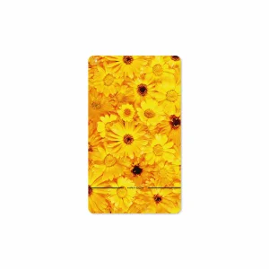 برچسب پوششی ماهوت مدل Yellow-Flower مناسب برای تبلت سامسونگ Galaxy Tab A 8.0 2019 T295