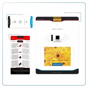 برچسب پوششی ماهوت مدل Yellow-Flower مناسب برای تبلت سامسونگ Galaxy Tab A 8.0 2019 T295