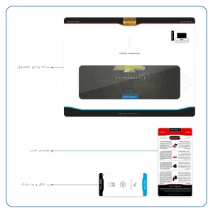 برچسب پوششی ماهوت مدل CHEVROLET-Logo مناسب برای تبلت سونی Xperia Z2 Tablet LTE 2014