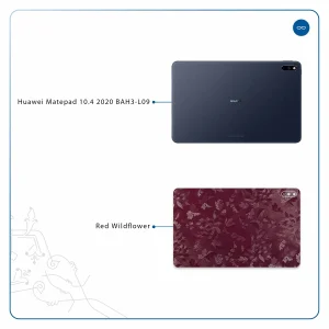 برچسب پوششی ماهوت مدل Red-Wildflower مناسب برای تبلت هوآوی Matepad 10.4 2020 BAH3-L09