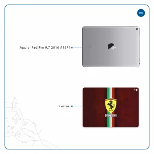 برچسب پوششی ماهوت مدل Ferrari مناسب برای تبلت اپل iPad Pro 9.7 2016 A1674