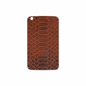 برچسب پوششی ماهوت مدل Brown-Snake-Leather مناسب برای تبلت سامسونگ Galaxy Tab 3 8.0 2013 T310