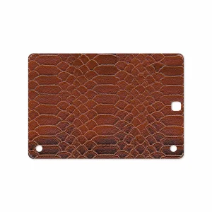 برچسب پوششی ماهوت مدل Brown-Snake-Leather مناسب برای تبلت سامسونگ Galaxy Tab A 9.7 2015 T555