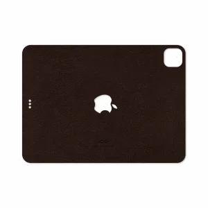 برچسب پوششی ماهوت مدل Dark-Brown-Leather مناسب برای تبلت اپل iPad Pro 11 (GEN 2) 2020 A2228