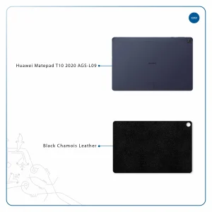 برچسب پوششی ماهوت مدل Black-Chamois-Leather مناسب برای تبلت هوآوی Matepad T10 2020 AGS-L09
