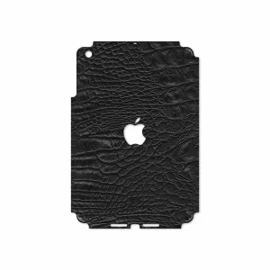 برچسب پوششی ماهوت مدل Black-Crocodile-Leather مناسب برای تبلت اپل iPad mini 2012 A1454