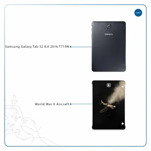 برچسب پوششی ماهوت مدل World War II Aircraft مناسب برای تبلت سامسونگ Galaxy Tab S2 8.0 2016 T719N