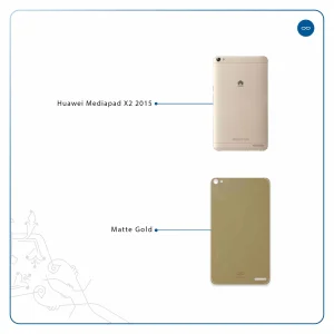 برچسب پوششی ماهوت مدل Matte-Gold مناسب برای تبلت هوآوی Mediapad X2 2015