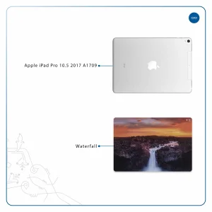 برچسب پوششی ماهوت مدل Waterfall مناسب برای تبلت اپل iPad Pro 10.5 2017 A1709