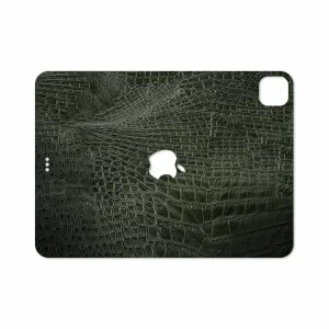 برچسب پوششی ماهوت مدل Green-Crocodile-Leather مناسب برای تبلت اپل iPad Pro 11 (GEN 2) 2020 A2228