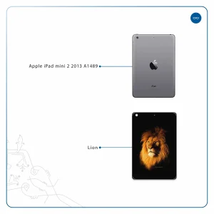 برچسب پوششی ماهوت مدل Lion مناسب برای تبلت اپل iPad mini 2 2013 A1489