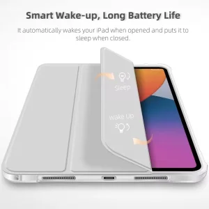 کیف کلاسوری اپیکوی مدل Transparent Leather مناسب برای تبلت سامسونگ Galaxy Tab S10 Lite /  S10 FE 5G / S9 5G / S9 FE