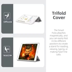 کیف کلاسوری اپیکوی مدل Transparent Leather مناسب برای تبلت سامسونگ Galaxy Tab S10 Lite /  S10 FE 5G / S9 5G / S9 FE