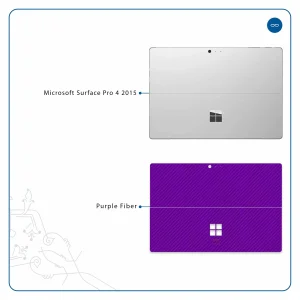 برچسب پوششی ماهوت مدل Purple-Fiber مناسب برای تبلت مایکروسافت Surface Pro 4 2015
