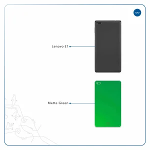 برچسب پوششی ماهوت مدل Matte-Green مناسب برای تبلت لنوو E7