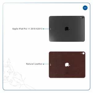 برچسب پوششی ماهوت مدل Natural-Leather مناسب برای تبلت اپل iPad Pro 11 2018 A2013