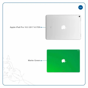 برچسب پوششی ماهوت مدل Matte-Green مناسب برای تبلت اپل iPad Pro 10.5 2017 A1709