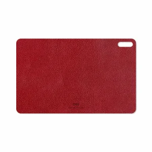 برچسب پوششی ماهوت مدل Red-Leather مناسب برای تبلت هوآوی Matepad 10.4 2020 BAH3-L09