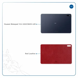 برچسب پوششی ماهوت مدل Red-Leather مناسب برای تبلت هوآوی Matepad 10.4 2020 BAH3-L09