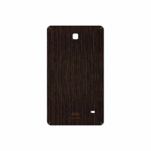 برچسب پوششی ماهوت مدل Dark-Gold-Stripes-Wood مناسب برای تبلت سامسونگ Galaxy Tab 4 7.0 2014 T230