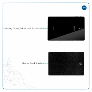 برچسب پوششی ماهوت مدل Honey-Comb-Circle مناسب برای تبلت سامسونگ Galaxy Tab S4 10.5 2018 T830