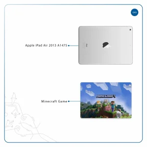 برچسب پوششی ماهوت مدل Minecraft-Game مناسب برای تبلت اپل iPad Air 2013 A1475